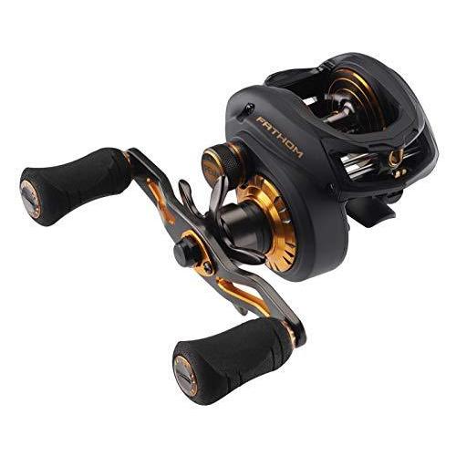 リール ペン Penn FTH300LP Fathom Low Profile Reel Black Gold 9.2 oz