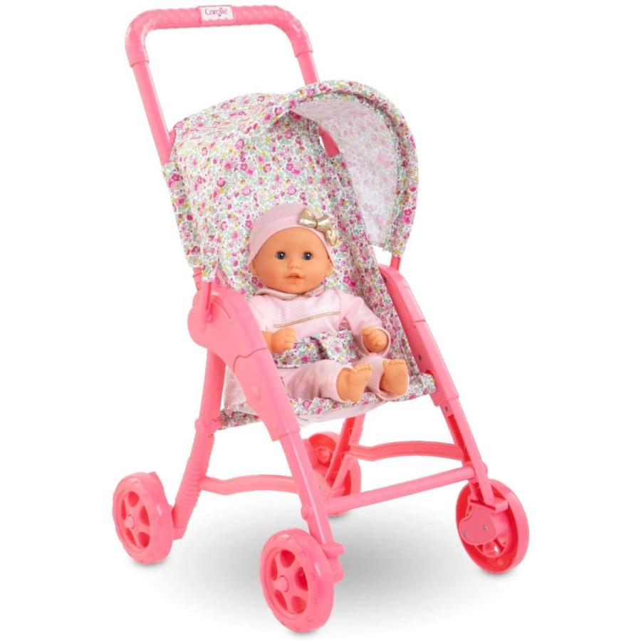 Doll Baby Corolle 人形 赤ちゃん コロール Stroller Poupo Premier Mon Canopy Folding With ままごと 18 Off Themtransit Com
