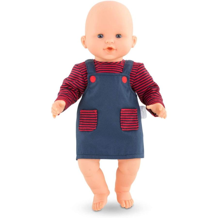 コロール 赤ちゃん 人形 9000140960 Corolle Striped Dress Baby Doll Outfit - Premium Mon Grand Pouponの画像