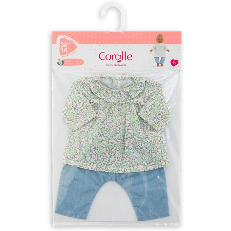 コロール 赤ちゃん 人形 9000141220 Corolle Blouse and Pants Baby Doll Outfit - Premium Mon Grand Poupの画像