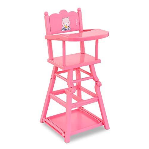 コロール 赤ちゃん 人形 141290 Corolle Baby Doll High Chair - 2-in-1 Design fits 14\" and 17\" Baby Dol