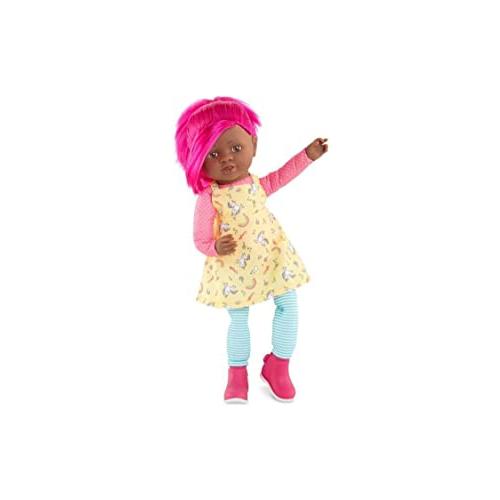 コロール 赤ちゃん 人形 9000300050 Corolle Rainbow Doll C?l?na Soft Body Rag Doll - Easy-to-Style L