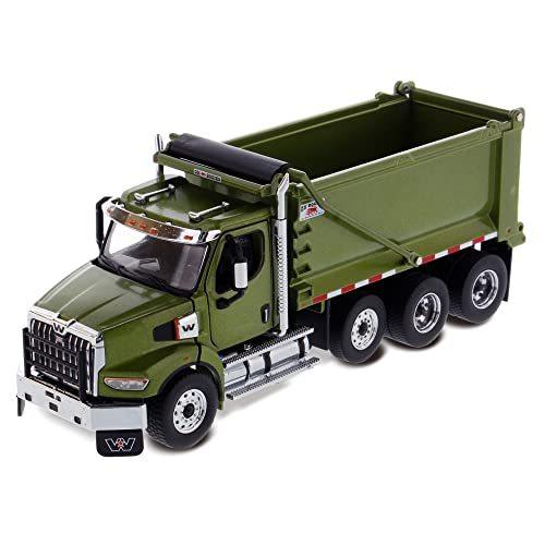 Diecast Masters ミニチュア ミニカー 1:50 Western Star Tandem with Pusher Axle & Ox Bodies Stampede Du｜maniacs-shop
