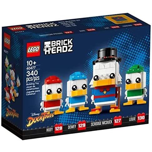 レゴ 40477 LEGO Brickheadz Disney Ducktales 40477 Scrooge McDuck, Louie, Huey & Dewey (340 pcs)｜maniacs-shop
