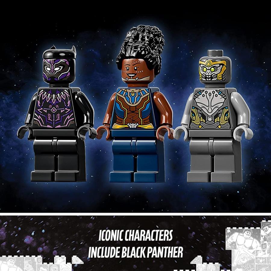 お得に購入 レゴ 76186 LEGO? Super Heroes Marvel Black Panther Dragon Flyer 76186 Building Kit Toy; Create The Final Ba