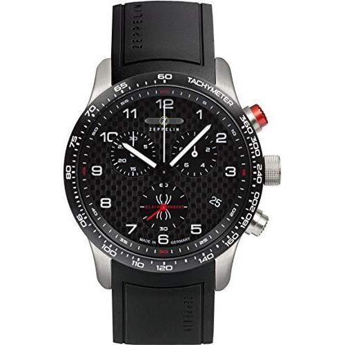 腕時計 ツェッペリン メンズ 7294-4KB Zeppelin Night Cruise Chronograph 7294-4_KB