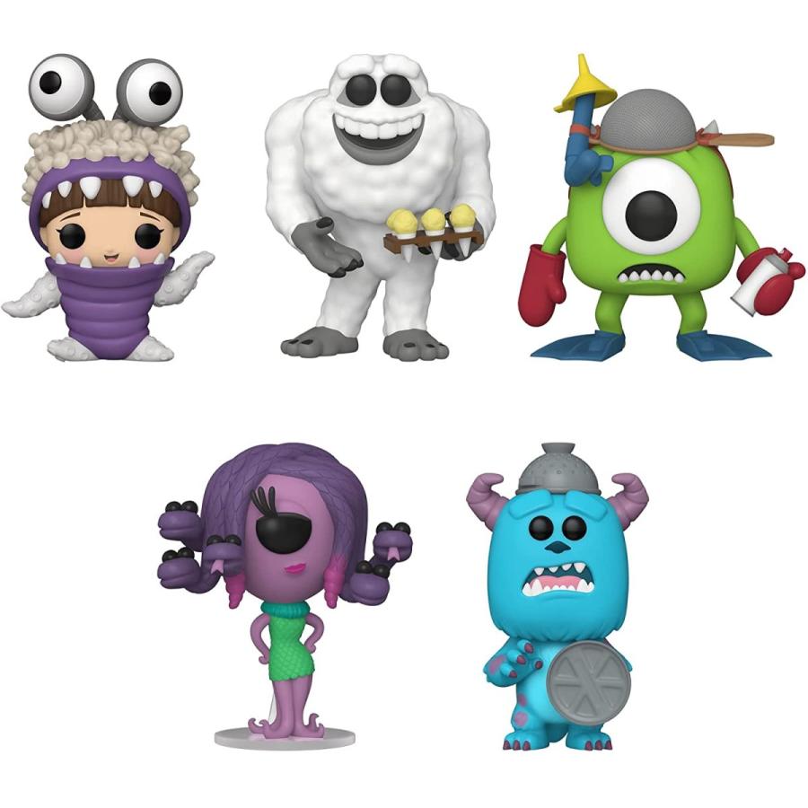 ファンコ FUNKO フィギュア BU3202B09K818YR9 Funko Pop! Monsters Inc Set of 5 - Boo w/Hood Up, Celia, M