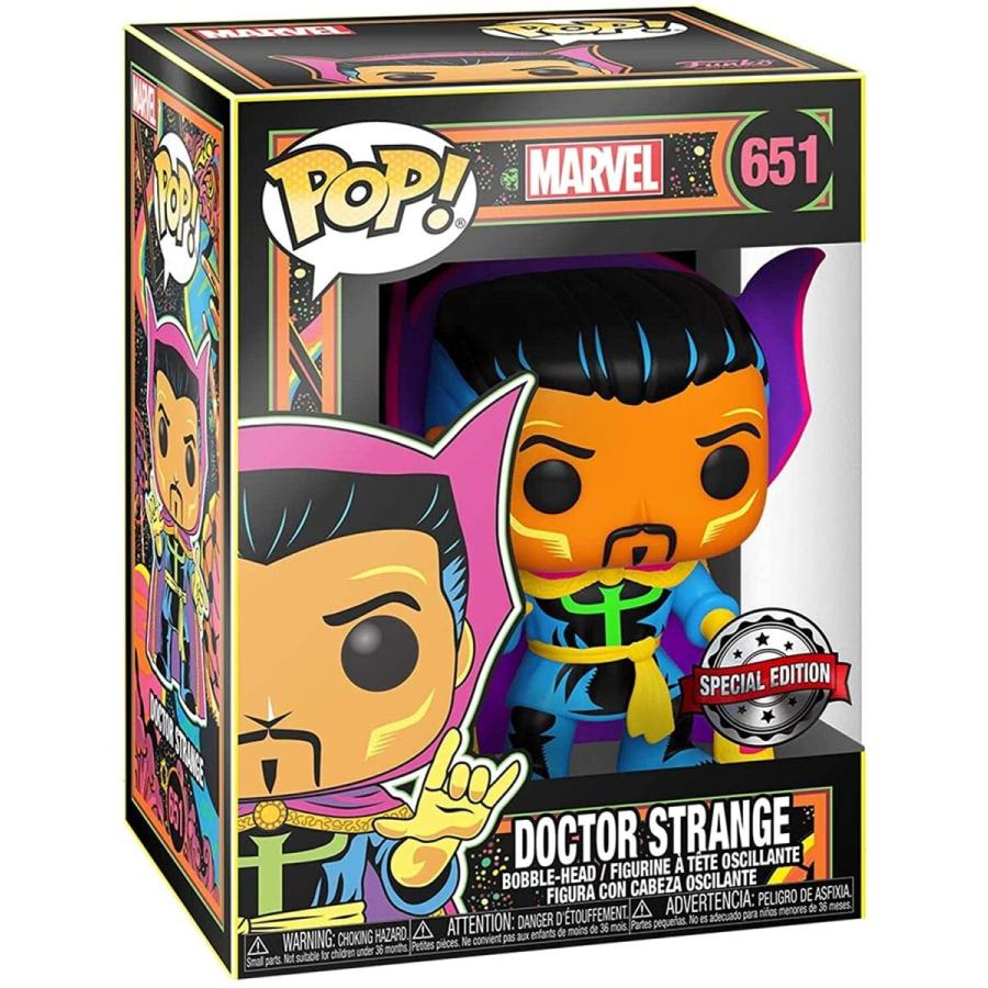 ファンコ FUNKO フィギュア 48848 Funko POP! Marvel: Black Light - Dr. Doctor Strange - Marvel Comics -_3
