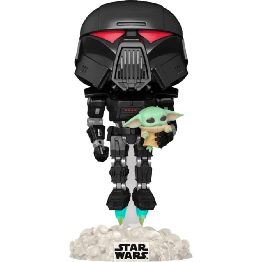 ファンコ FUNKO フィギュア 58286 Pop Vinyl - Star Wars - Dark Trooper with Grogu 488