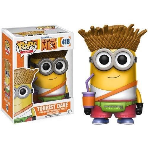 ファンコ FUNKO フィギュア 13426 Funko POP Movies Despicable Me 3 Tourist Dave Action Figure