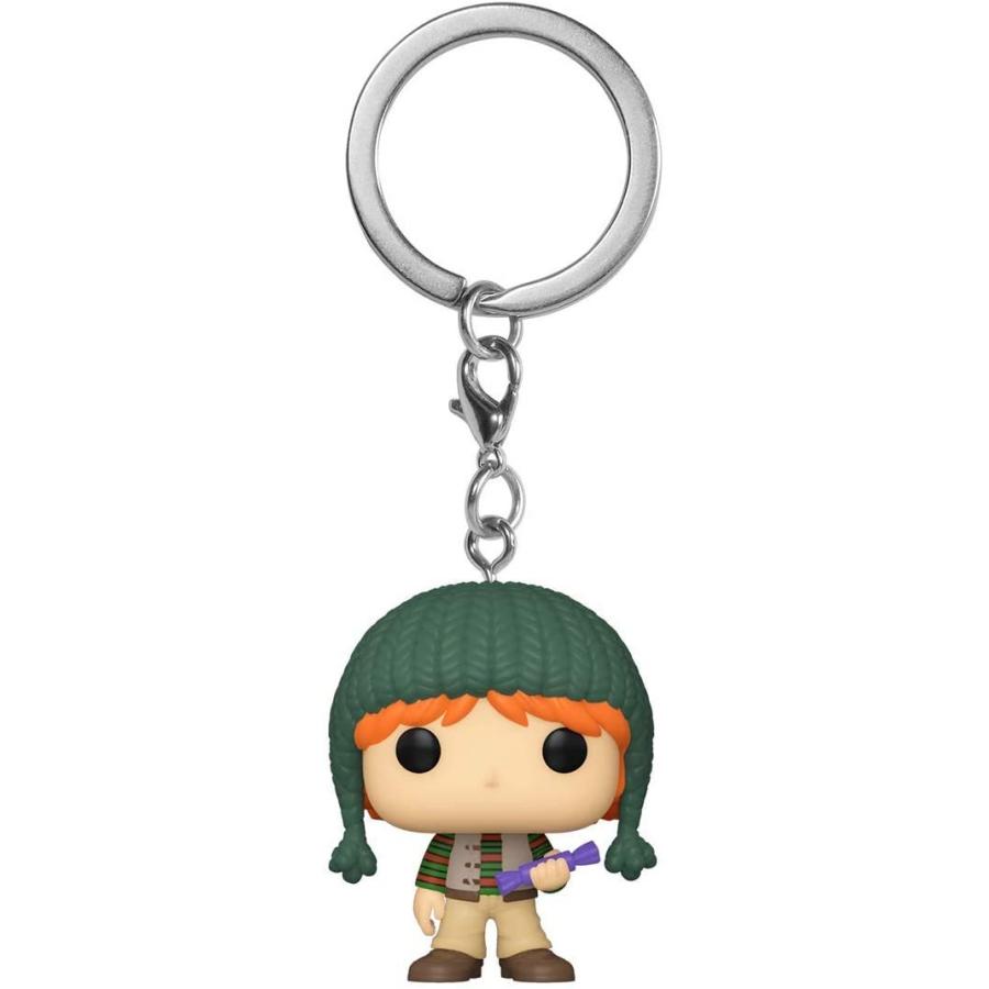 ファンコ FUNKO フィギュア 51205 Funko Pop! Keychain: Harry Potter Holiday - Ron Weasley， Multicolor (