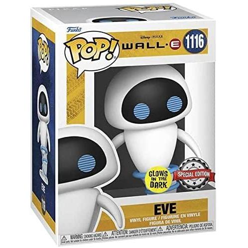 ファンコ FUNKO フィギュア 60334 Funko Pop! Disney: Wall-E - Eve Flying - Glow in The Dark - Collectib