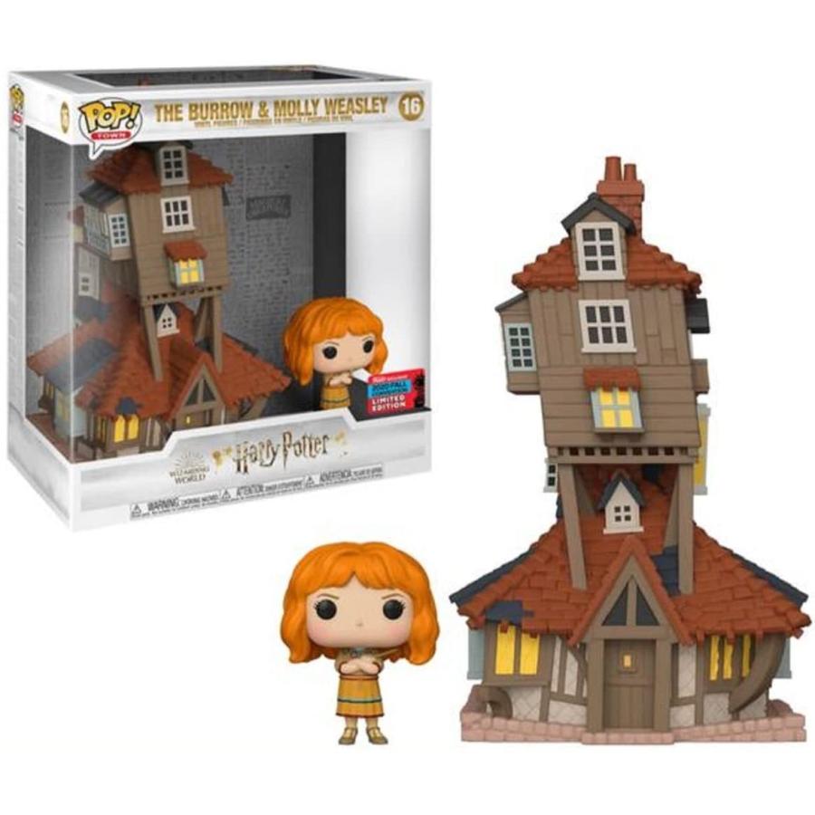 ファンコ FUNKO フィギュア DRM 200806 Funko Pop! Town: Harry Potter The Burrow and Molly Weasley Funkoの画像