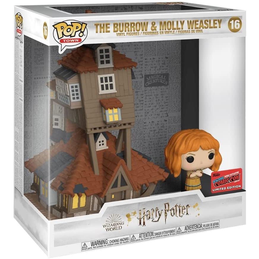 ファンコ FUNKO フィギュア DRM 200806 Funko Pop! Town: Harry Potter The Burrow and Molly Weasley Funkoの画像
