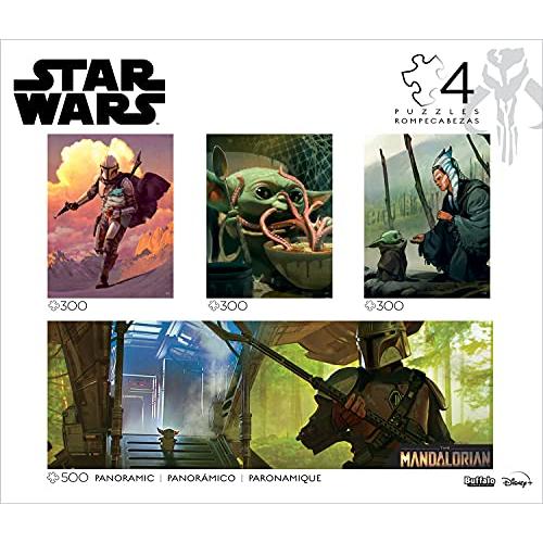 ジグソーパズル 海外製 アメリカ 9361 Buffalo Games - Star Wars - 4 x 1 Multipack - Multi Piece Ji