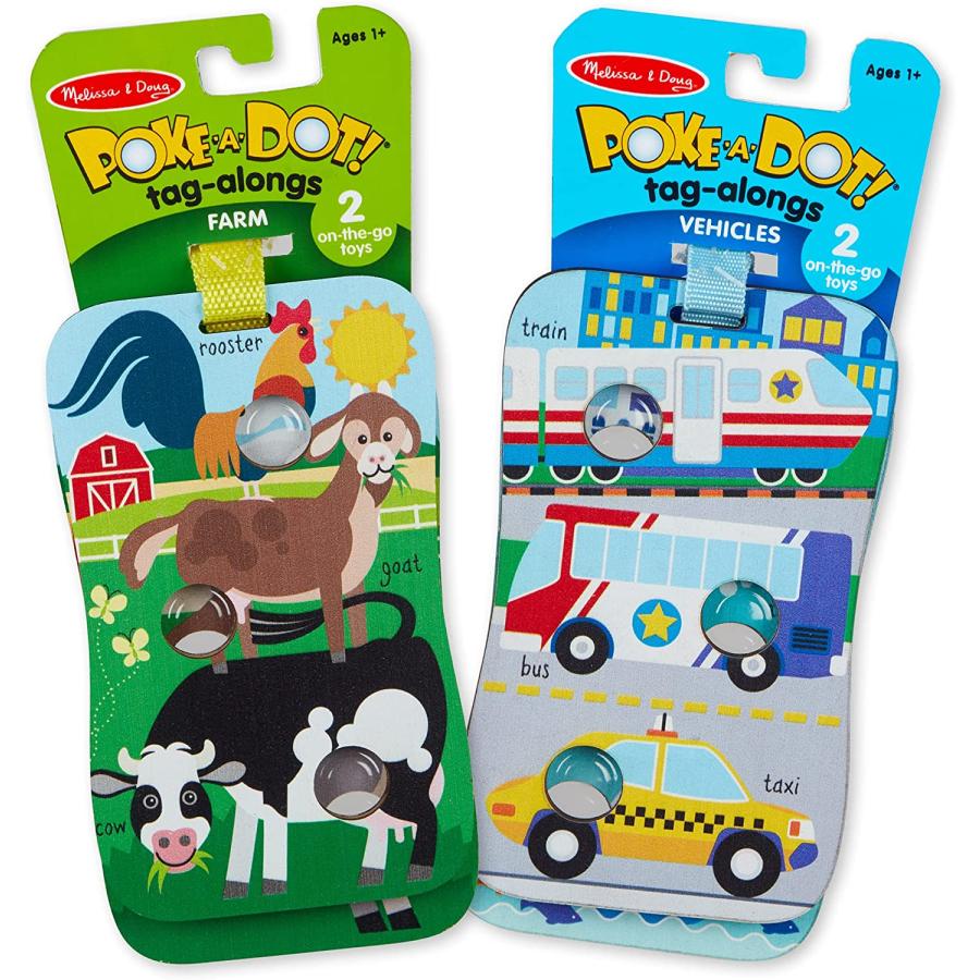 メリッサ&ダグ おもちゃ 知育玩具 97244 Melissa & Doug Poke-A-Dot Tag Along Bundle