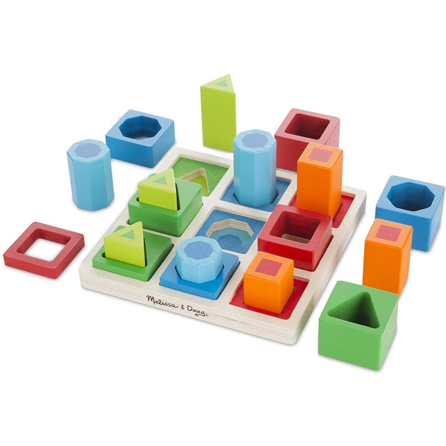 メリッサ&ダグ おもちゃ 知育玩具 10582 Melissa & Doug Shape Sequence Sorting Set