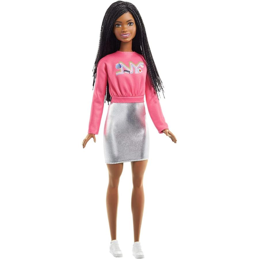 バービー バービー人形 HGT14 Barbie It Takes Two Doll， Brooklyn Fashion Doll with Braided Hair， Pink