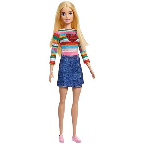 バービー バービー人形 HGT13 Barbie It Takes Two Doll， Malibu Fashion Doll with Blonde Hair， Rainbow