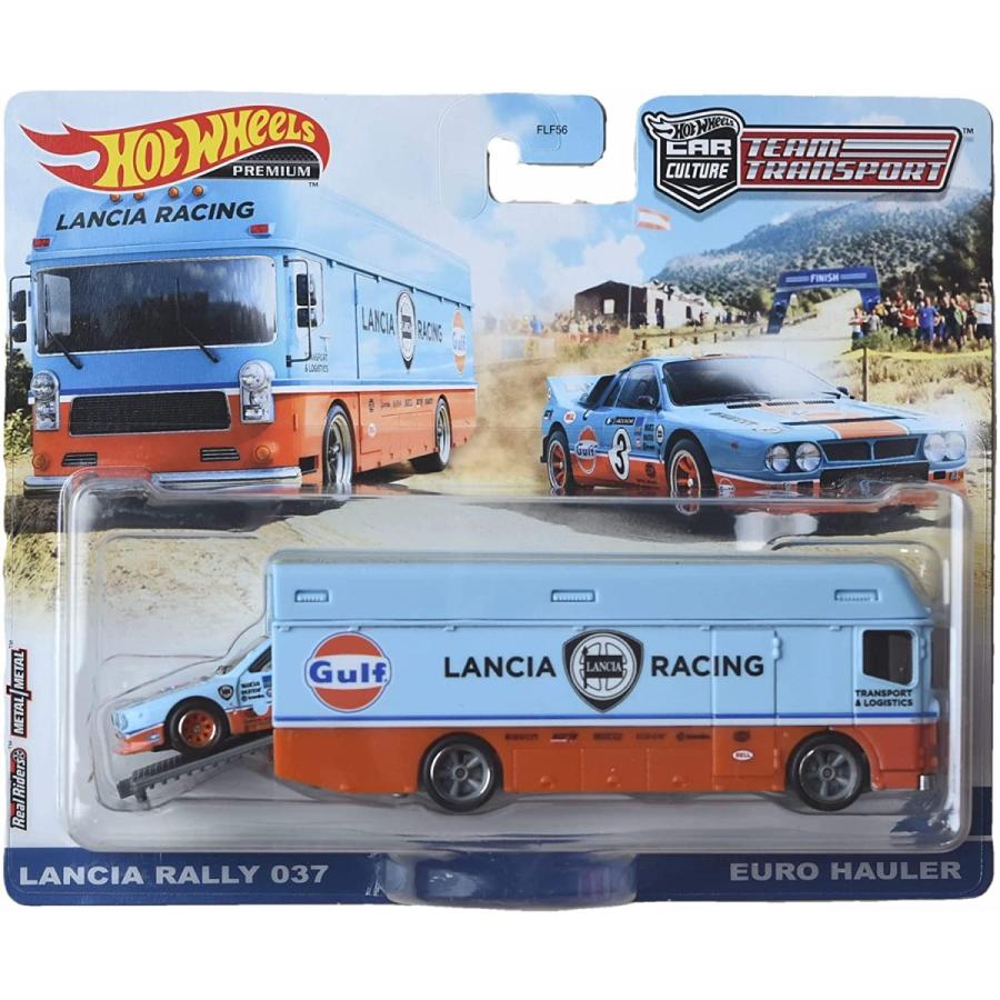 ホットウィール マテル ミニカー flf56 Hot Wheels Lancia Rally 037 Euro Hauler - Team Transport #2
