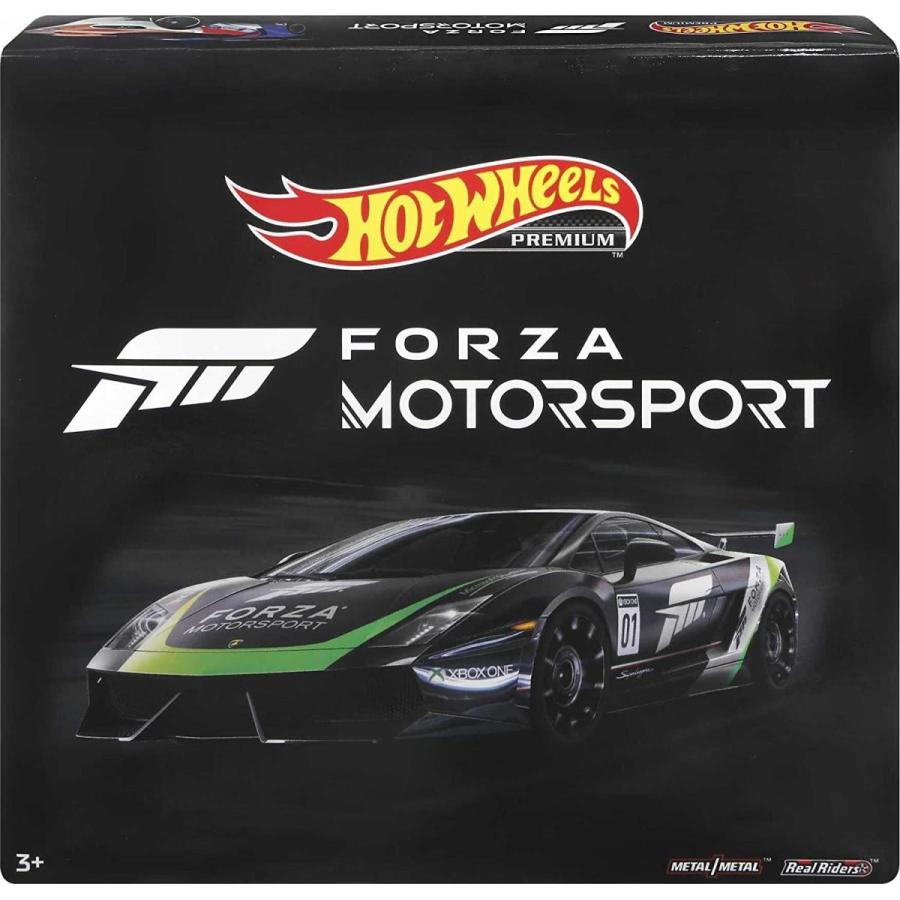 ホットウィール マテル ミニカー HFF49 Hot Wheels Forza 5-Pack of Toy Video Game Race Cars, 1:64 S