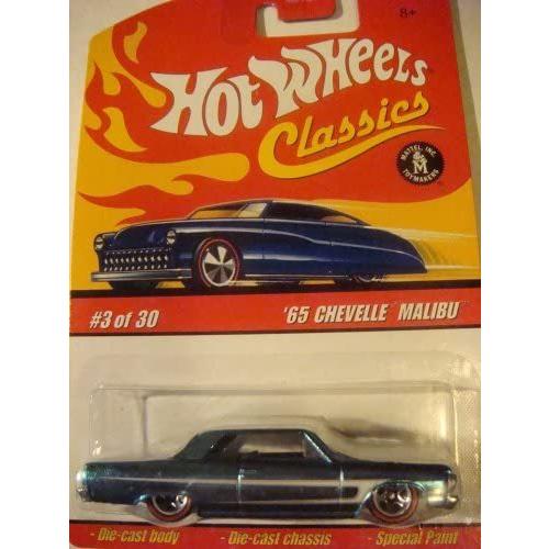 ホットウィール マテル ミニカー Hot Wheels classics series 3 65 Malibu Auqua Blue red line #3 20