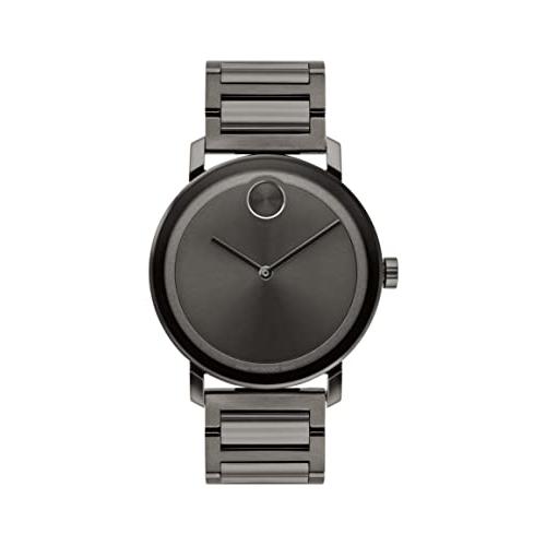 腕時計 モバード メンズ 3600796 Movado Men's Bold Evolution Swiss Quartz Watch MOVADO(モバード）CIRCA(サーカ）C89.1115.2234L ブラック⁄腕時計