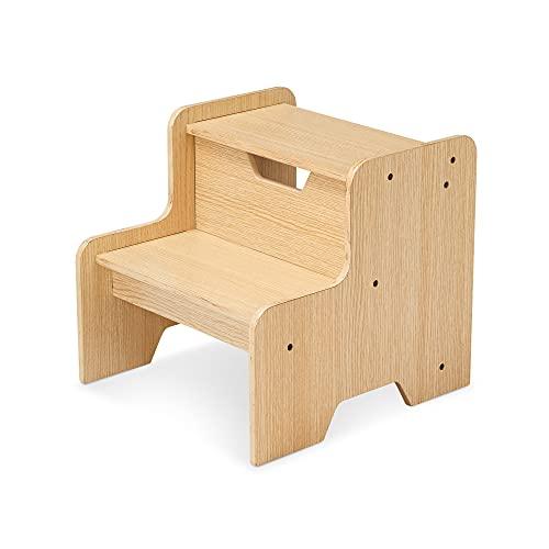 メリッサ&ダグ おもちゃ 知育玩具 30223 Melissa & Doug Kids Wooden Step Stool - Light Natural Fini