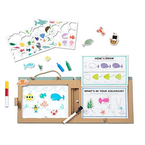 メリッサ&ダグ おもちゃ 知育玩具 31324 Melissa & Doug Natural Play: Play， Draw， Create Reusable D