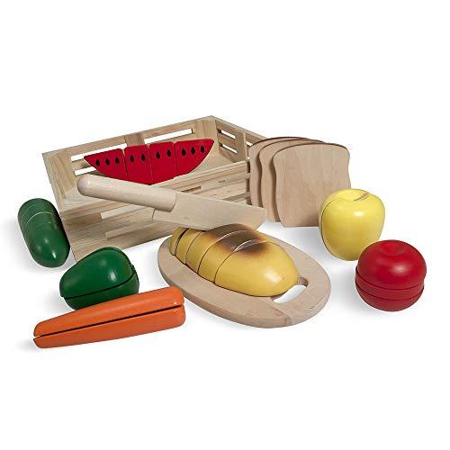 メリッサ&ダグ おもちゃ おままごと 96117 Melissa & Doug Cutting Food Wooden Play Food (E-Commerc