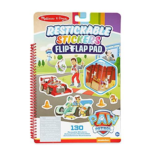 メリッサ&ダグ おもちゃ 知育玩具 33253 Melissa & Doug PAW Patrol Restickable Sticker Book Classic