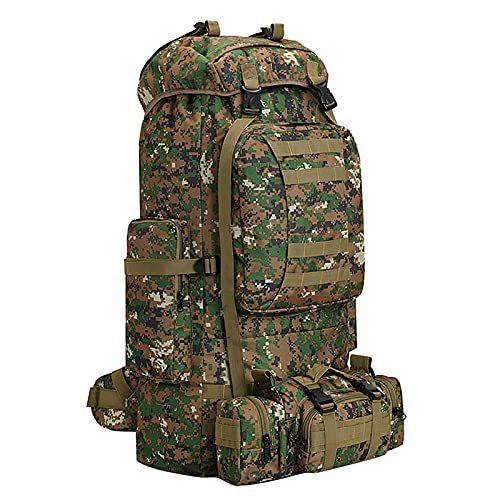 ミリタリーバックパック タクティカルバックパック サバイバルゲーム 100L Camping H