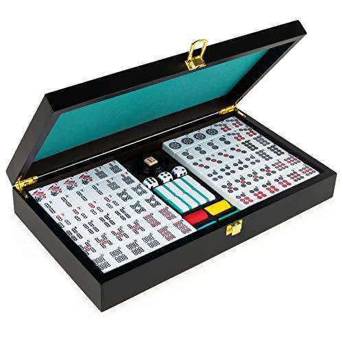 格安アウトレット価格 ボードゲーム 英語 アメリカ Legacy Deluxe Mah Jong Classic Game With Two Toned Tiles And Lined Wood オンラインストア売 Prueba Disachanka Gob Pe