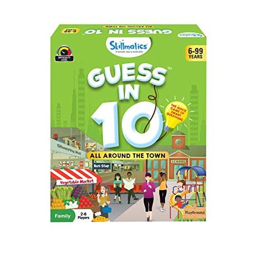Skillmatics スキルマティクス アメリカ SKILL58GAT Skillmatics Guess in 10 Around Town， Perfect for