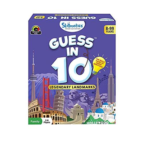 Skillmatics スキルマティクス アメリカ SKILL55GLL Skillmatics Guess in 10 Legendary Landmarks， Educ