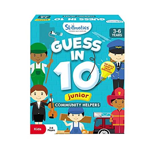 Skillmatics スキルマティクス アメリカ SKILL143GJCH Skillmatics Guess in 10 Junior Community Helper