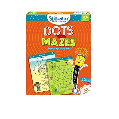 Skillmatics スキルマティクス アメリカ SKILL18DMS Skillmatics Educational Game - Dots & Mazes， Reus