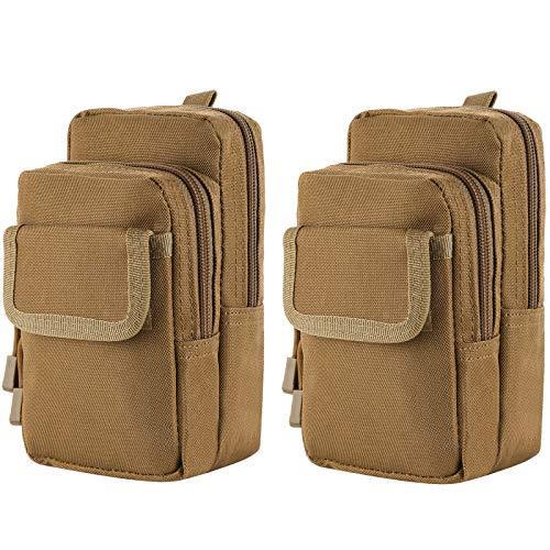 タクティカルポーチ ミリタリーポーチ サバイバルゲーム FRTKK 2 Pack Molle Pouches - Tac