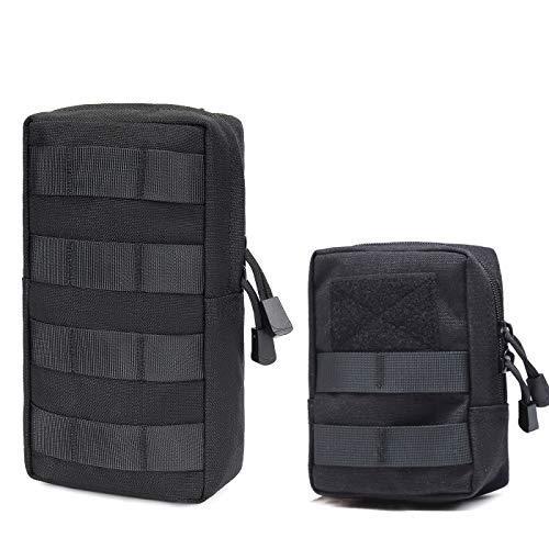 タクティカルポーチ ミリタリーポーチ サバイバルゲーム UK-AZ-OS3510BL Azarxis 2 Pack Mo