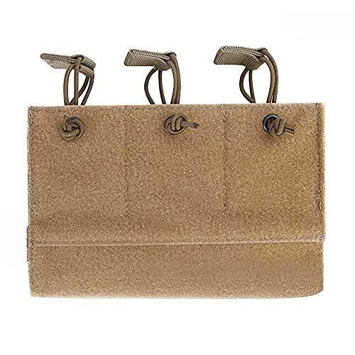 タクティカルポーチ ミリタリーポーチ サバイバルゲーム Triple Magazine Pouch for Slick