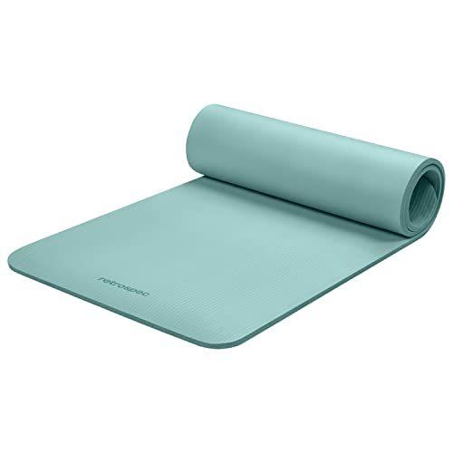 ヨガマット フィットネス 4444 Retrospec Solana Yoga Mat 1/2\" Thick w/Nylon Strap for Men \u0026 Women - N"