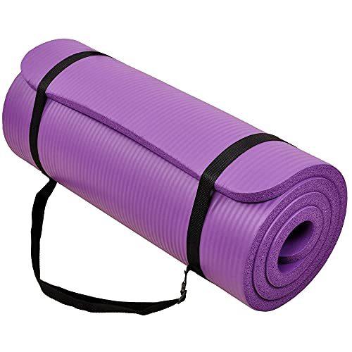 ヨガマット フィットネス AP1PP BalanceFrom All-Purpose 1-Inch Extra Thick High Density Anti-Tear Exe