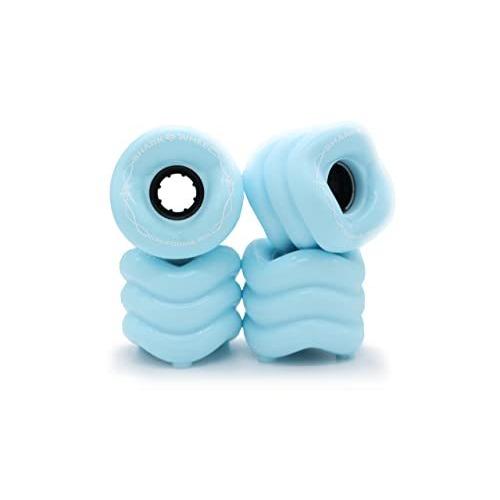ウィール タイヤ スケボー Shark Wheel 60 mm 78a, Skateboard Cruising Wheels, California Roll, Ice Bl
