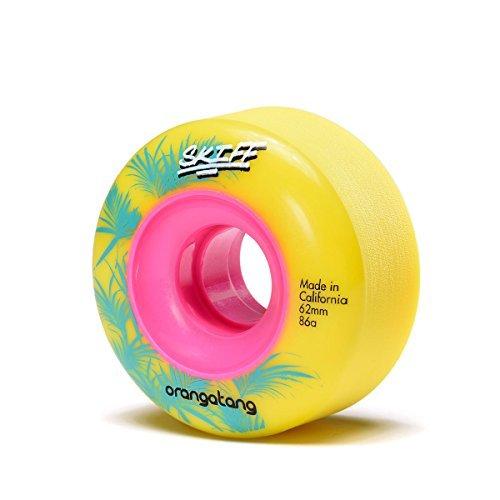 ウィール タイア スケボー Orangatang Skiff 62 粍 86a All-Terrain Skateboard Wheels w/Loaded Jehu V2 デッキ、パーツ-スポーツ-ストリート系スポーツ