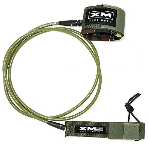 サーフィン リーシュコード マリンスポーツ XM SURF MORE Premium Surfboard Leash, 5.5ft, Made