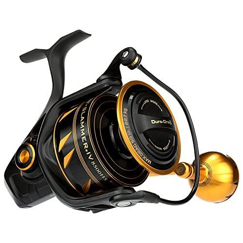 リール ペン Penn SLAIV8500HS PENN Slammer IV Spinning Black Gold 30.7 oz