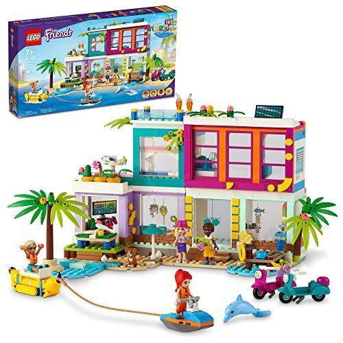 レゴ フレンズ 6379089 LEGO Friends Vacation Beach House 41709 Building Kit; Gift for Kids Aged 7+; Inclu