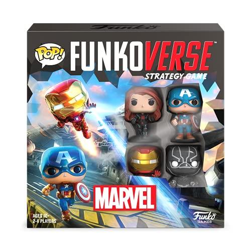 ファンコ FUNKO フィギュア 46067 Funko Games Funkoverse: Marvel 100 4-Pack - Black Panther - Marvel Co