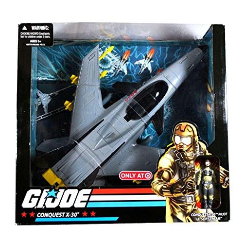 G.I.ジョー おもちゃ フィギュア GI JOE G.I. JOE Exclusive Deluxe Vehicle Conquest X-30 with Lt. Sli