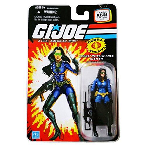 G.I.ジョー おもちゃ フィギュア 65248 G.I. Joe 25th Anniversary Cartoon Series Cardback: Baroness (